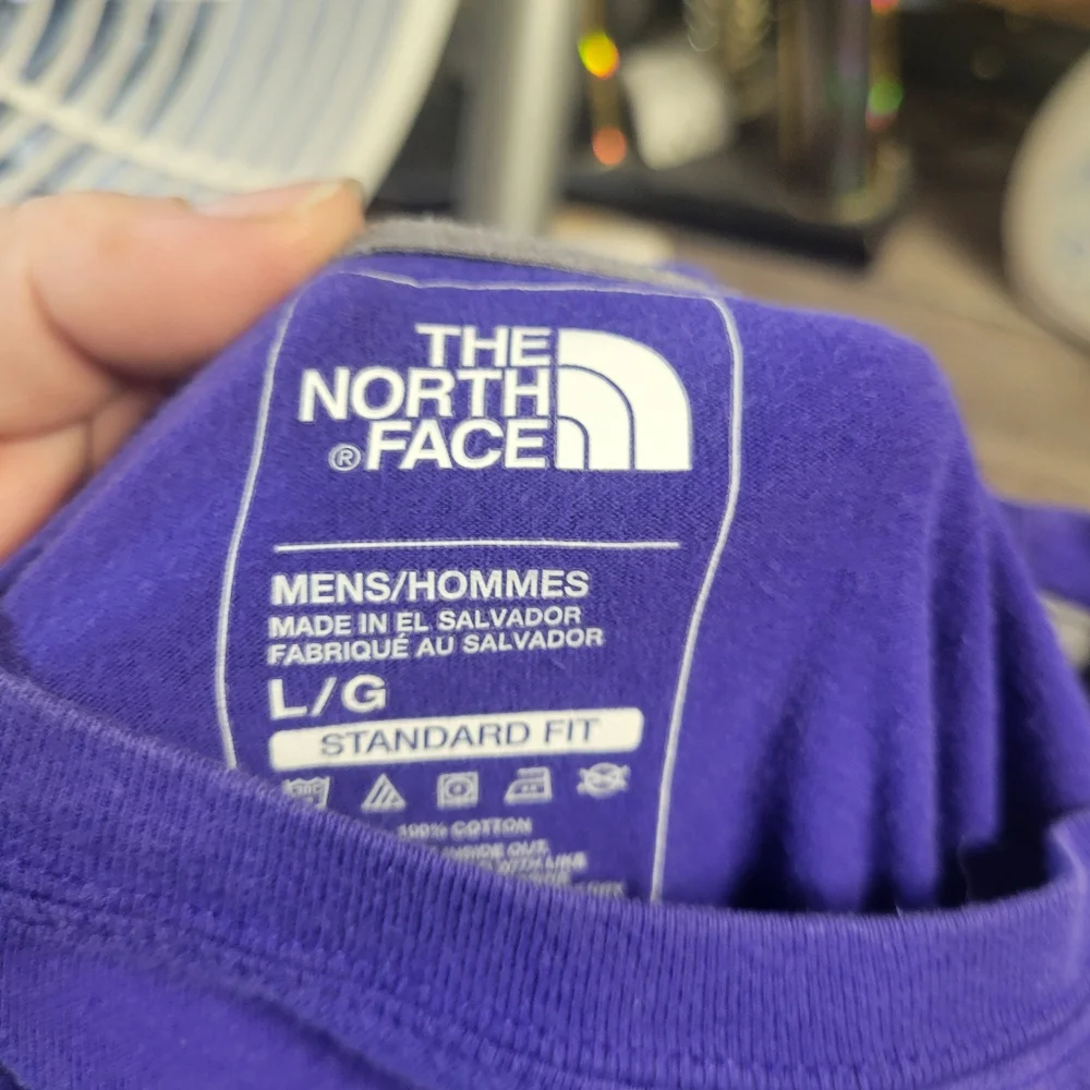 The North Face Purple Half Dome Logo Mens Size Large Tshirt‎